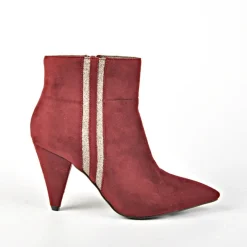 Boots, Bottines|MASCARA Bottines A Talons Bordeaux