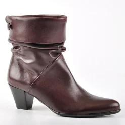 Boots, Bottines|DONNA CLUB Bottines A Talons Bordeaux