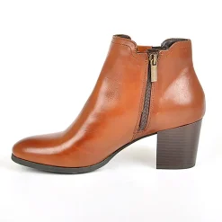 Boots, Bottines|TIPO ALTO Bottines A Talons Femme Avec Elastiques Marron