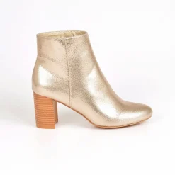 Boots, Bottines|MASCARA Bottines A Talons Femme Dore