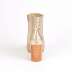 Boots, Bottines|MASCARA Bottines A Talons Femme Dore