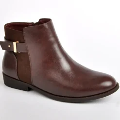 Boots, Bottines|VICE VERSA Bottines A Talons Femme Marron