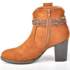 Boots, Bottines|VICE VERSA Bottines A Talons Marron