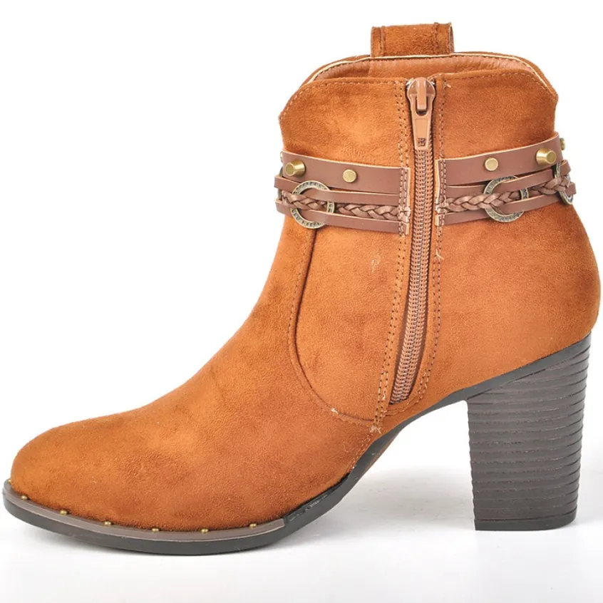 Boots, Bottines|VICE VERSA Bottines A Talons Marron