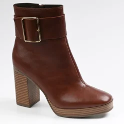 Boots, Bottines|MASCARA Bottines A Talons Marron