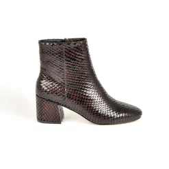 Boots, Bottines|MASCARA Bottines A Talons Bordeaux