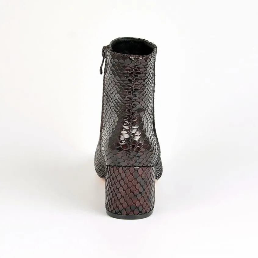 Boots, Bottines|MASCARA Bottines A Talons Bordeaux