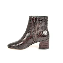 Boots, Bottines|MASCARA Bottines A Talons Bordeaux