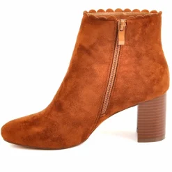 Boots, Bottines|MASCARA Bottines A Talons Camel