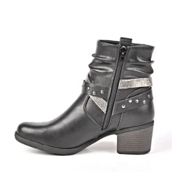 Boots, Bottines|VICE VERSA Bottines A Talons Noir