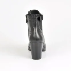 Boots, Bottines|TIPO ALTO Bottines A Talons Semelles Crantees Noir