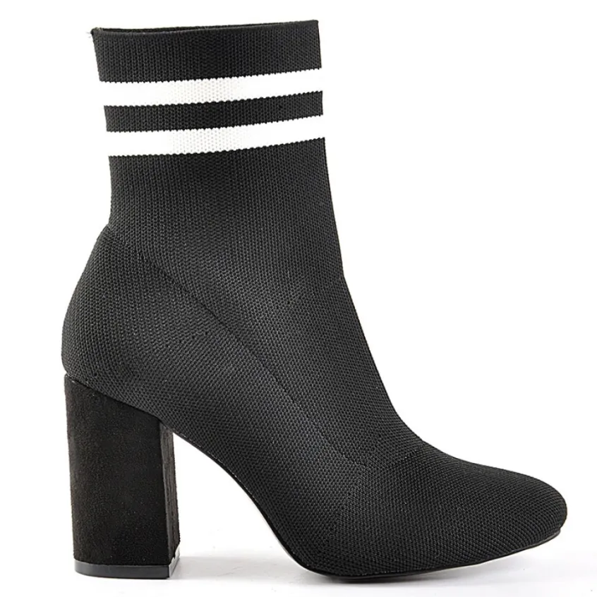 Boots, Bottines|VICE VERSA Bottines A Talons Noir