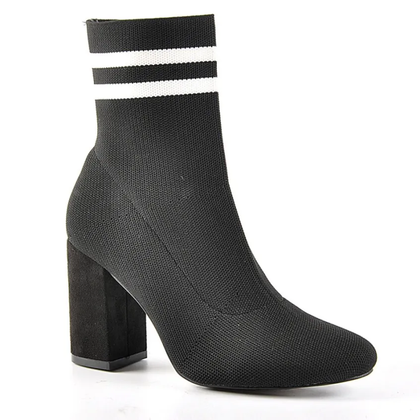 Boots, Bottines|VICE VERSA Bottines A Talons Noir