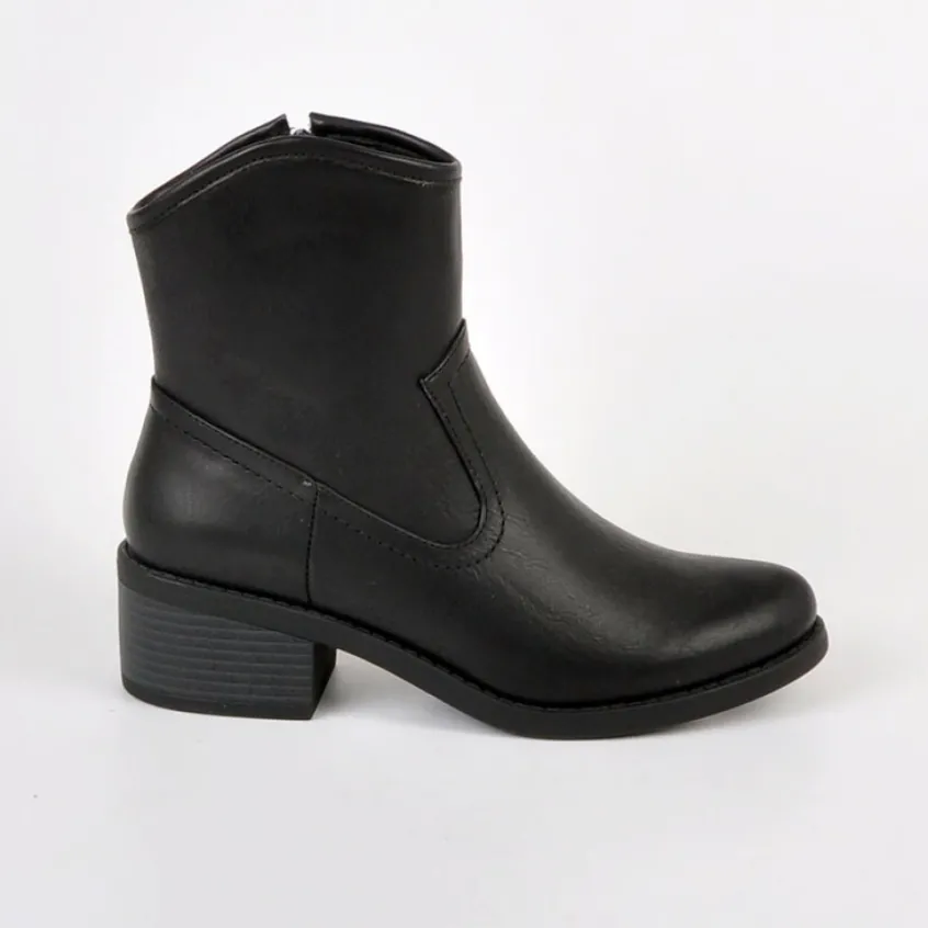 Boots, Bottines|VICE VERSA Bottines A Talons Noir