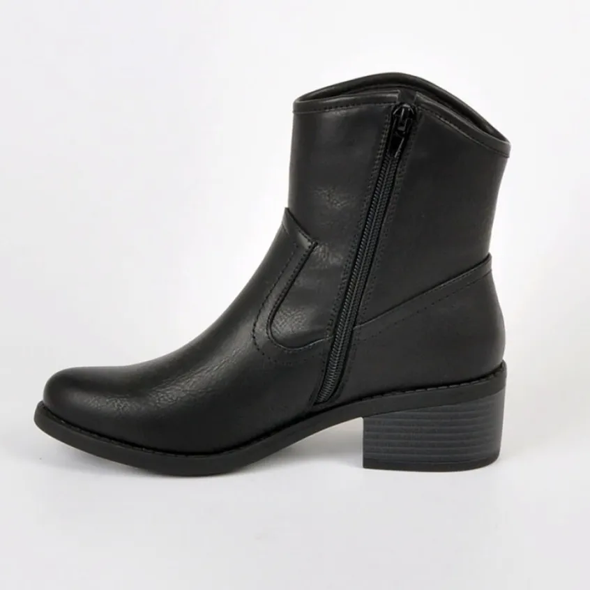 Boots, Bottines|VICE VERSA Bottines A Talons Noir