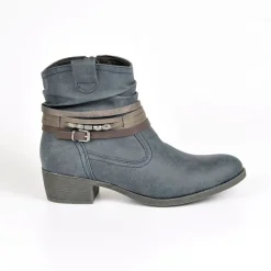 Boots, Bottines|VICE VERSA Bottines A Talons Bleu