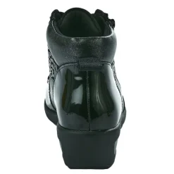 Chaussures Confort|LADY CONFORT Bottines Compensees Femme Noir