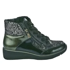 Chaussures Confort|LADY CONFORT Bottines Compensees Femme Noir