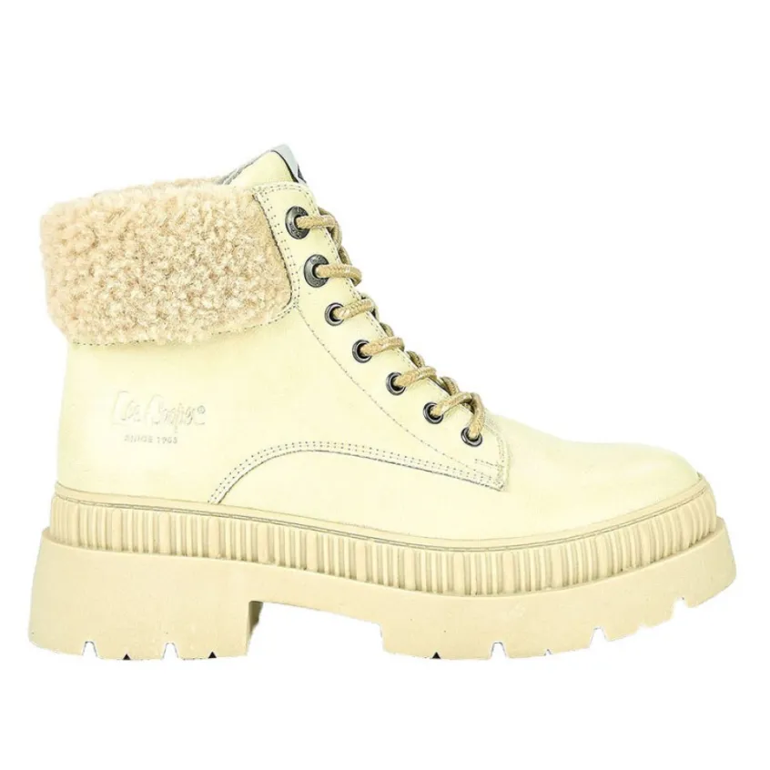 Boots, Bottines|LEE COOPER Bottines Femme Beige