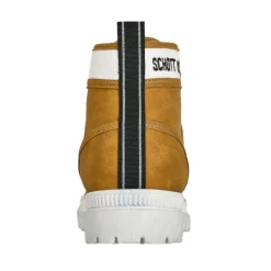 Baskets, Sneakers|SCHOTT Bottines Homme Camel Semelle Crantee