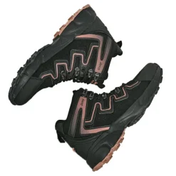 Baskets, Sneakers|JEEP Bottines Montantes Femme Noir A Lacets