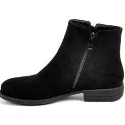 Boots, Bottines|VICE VERSA Bottines Plates Avec Zip Decoratif Noir