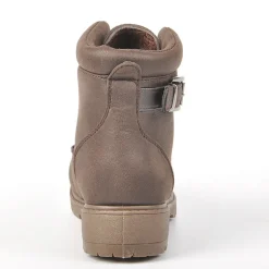 Boots, Bottines|VICE VERSA Bottines Plates Femme Marron