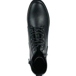 Boots, Bottines|VICE VERSA Bottines Plates Femme Noir A Lacets