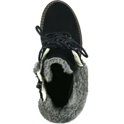 Boots, Bottines|OUTSHOES Bottines Plates Femme Noir