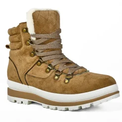 Boots, Bottines|OUTSHOES Bottines Plates Femme Beige