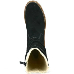 Boots, Bottines|OUTSHOES Bottines Plates Femme Noir