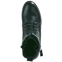 Chaussures Confort|SCALINA Bottines Plates Femme Noir