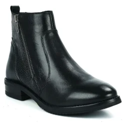 Boots, Bottines|TIPO ALTO Bottines Plates Femme Noir