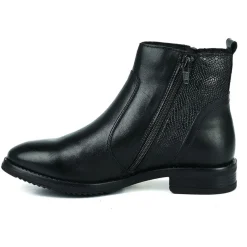 Boots, Bottines|TIPO ALTO Bottines Plates Femme Noir