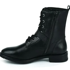 Boots, Bottines|TIPO ALTO Bottines Plates Femme Noir