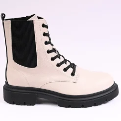 Boots, Bottines|VICE VERSA Bottines Plates Femme Ivoire