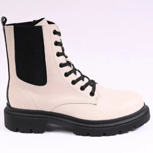 Boots, Bottines|VICE VERSA Bottines Plates Femme Ivoire