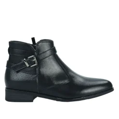 Boots, Bottines|VICE VERSA Bottines Plates Femme Noir