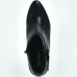 Boots, Bottines|VICE VERSA Bottines Plates Femme Noir