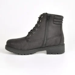 Boots, Bottines|OUTSHOES Bottines Plates Noir