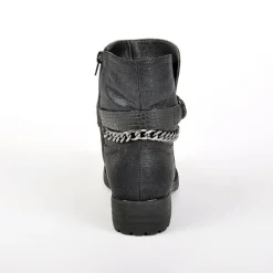 Boots, Bottines|VICE VERSA Bottines Plates Noir