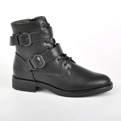 Boots, Bottines|VICE VERSA Bottines Plates Noir