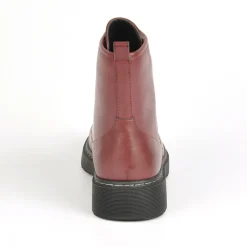 Boots, Bottines|VICE VERSA Bottines Plates Bordeaux
