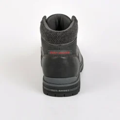 Boots, Bottines|OUTSHOES Bottines Semelles Crantees Noir