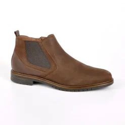 Boots, Bottines|TIPO ALTO Bottines Semelles Souples Marron