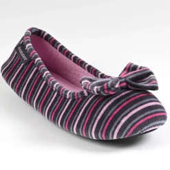 Chaussons|ISOTONER Chaussons Femme Avec Noeuds Imprime