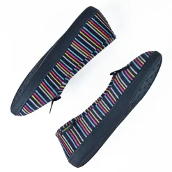 Chaussons|ISOTONER Chaussons Femme Avec Noeuds Bleu Marine