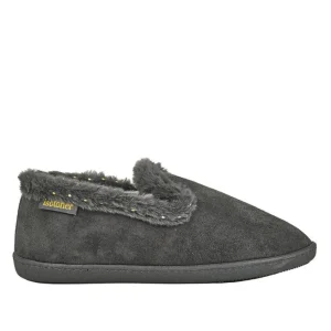 Chaussons|ISOTONER Chaussons Fourres Femme Gris