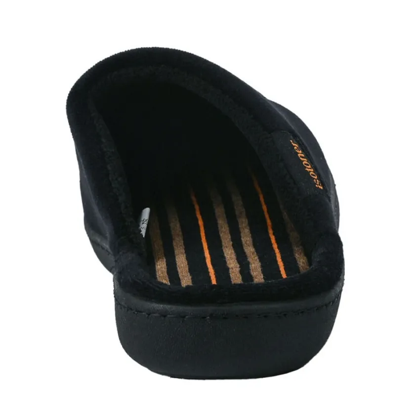 Chaussons|ISOTONER Chaussons Homme Noir