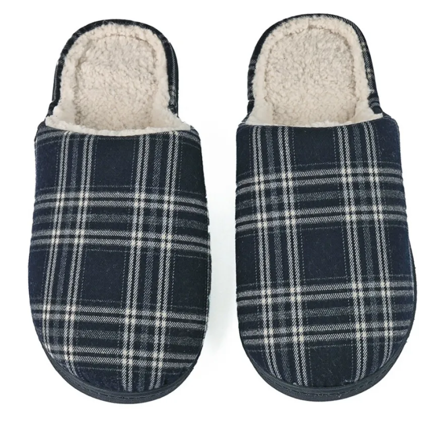 Chaussons|ISOTONER Chaussons Homme Ecossais